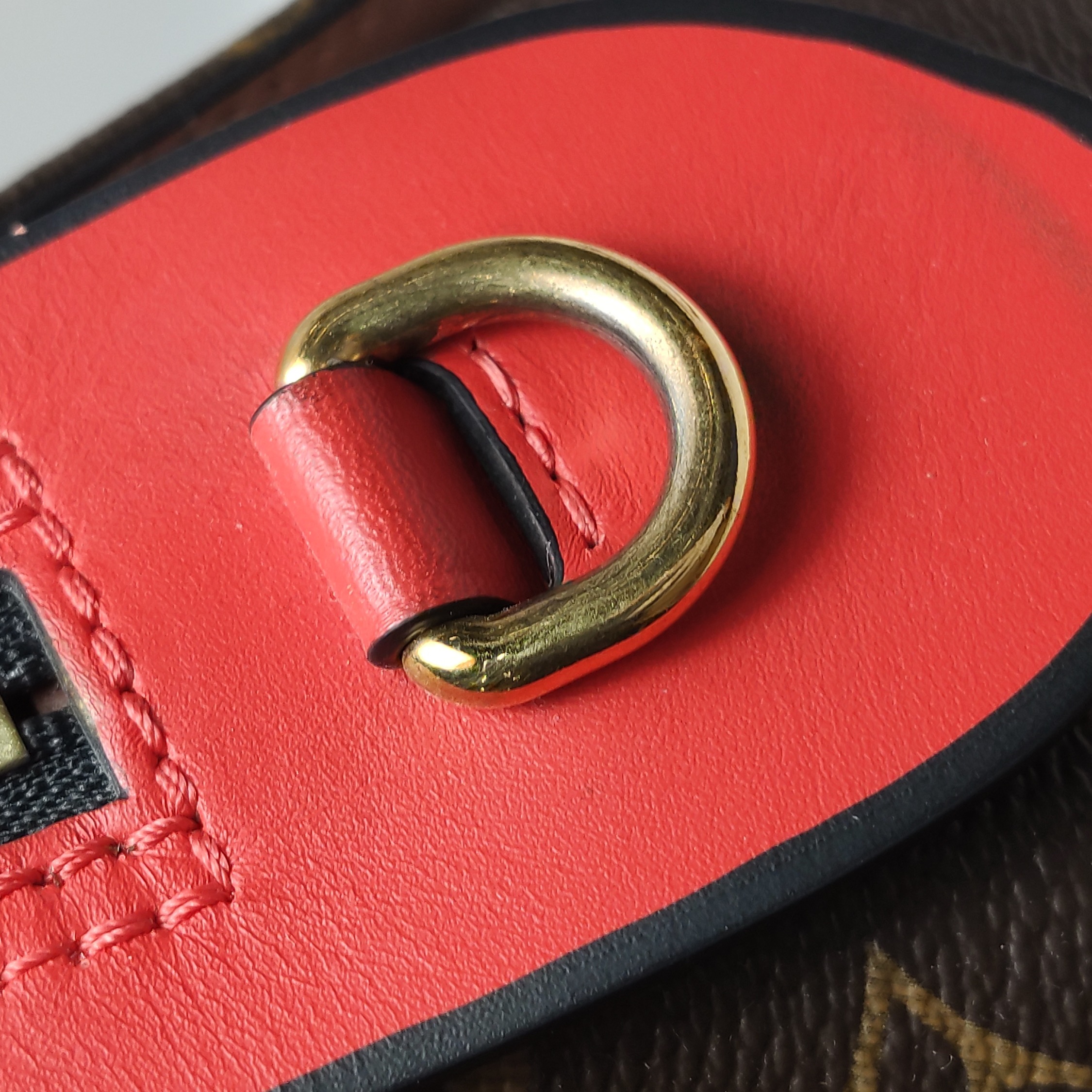 Louis Vuitton(LV) Tuileries Handbag Monogram Canvas with Leather — photo 17 of 19