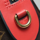 Louis Vuitton(LV) Tuileries Handbag Monogram Canvas with Leather — thumbnail 17