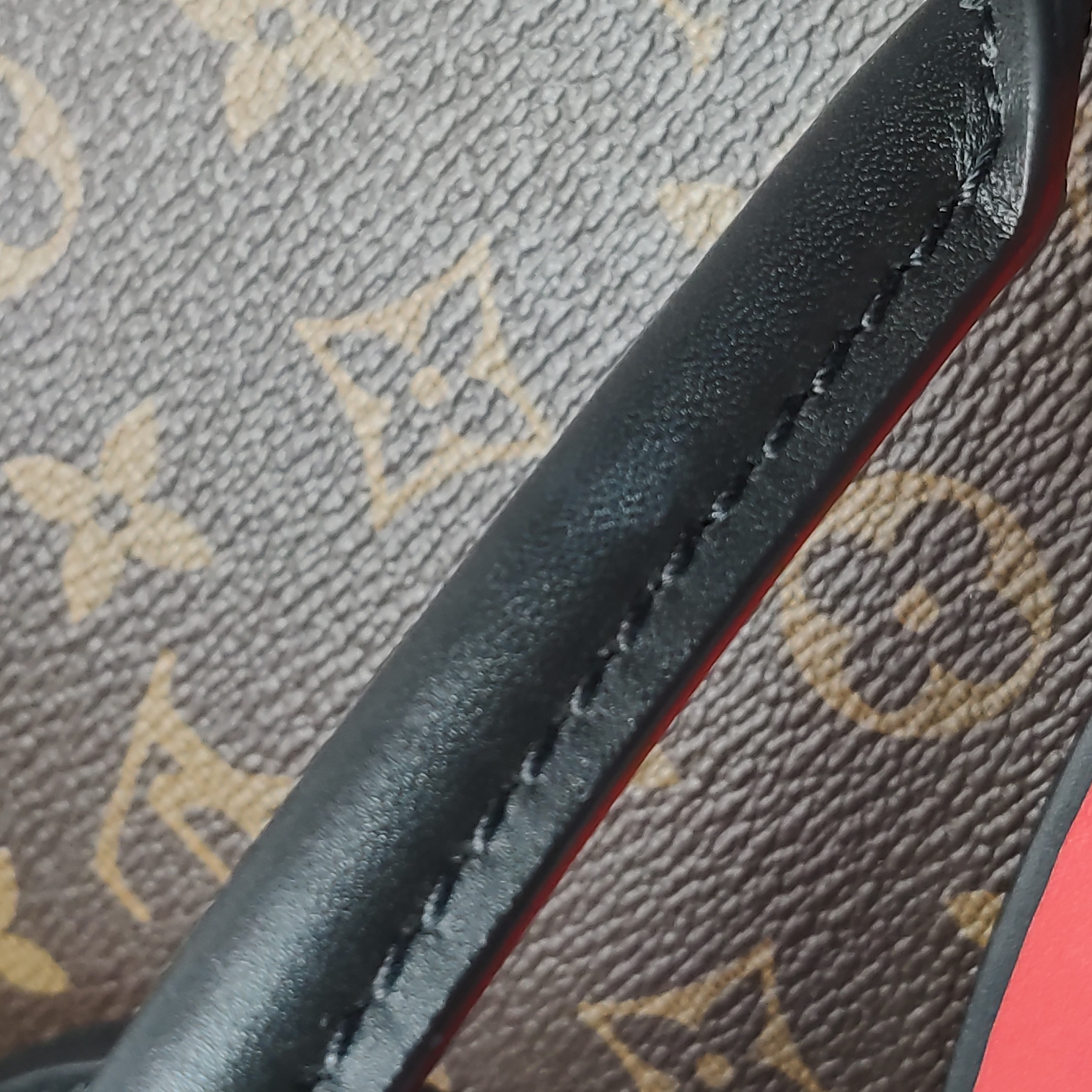 Louis Vuitton(LV) Tuileries Handbag Monogram Canvas with Leather — photo 14 of 19