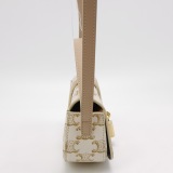 Celine Tabou Clutch with Strap Triomphe Coated Canvas — thumbnail 5