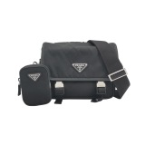 Prada Re-Nylon Crossbody Bag Nylon Black — thumbnail 1