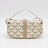 Celine Tabou Clutch with Strap Triomphe Coated Canvas — thumbnail 3