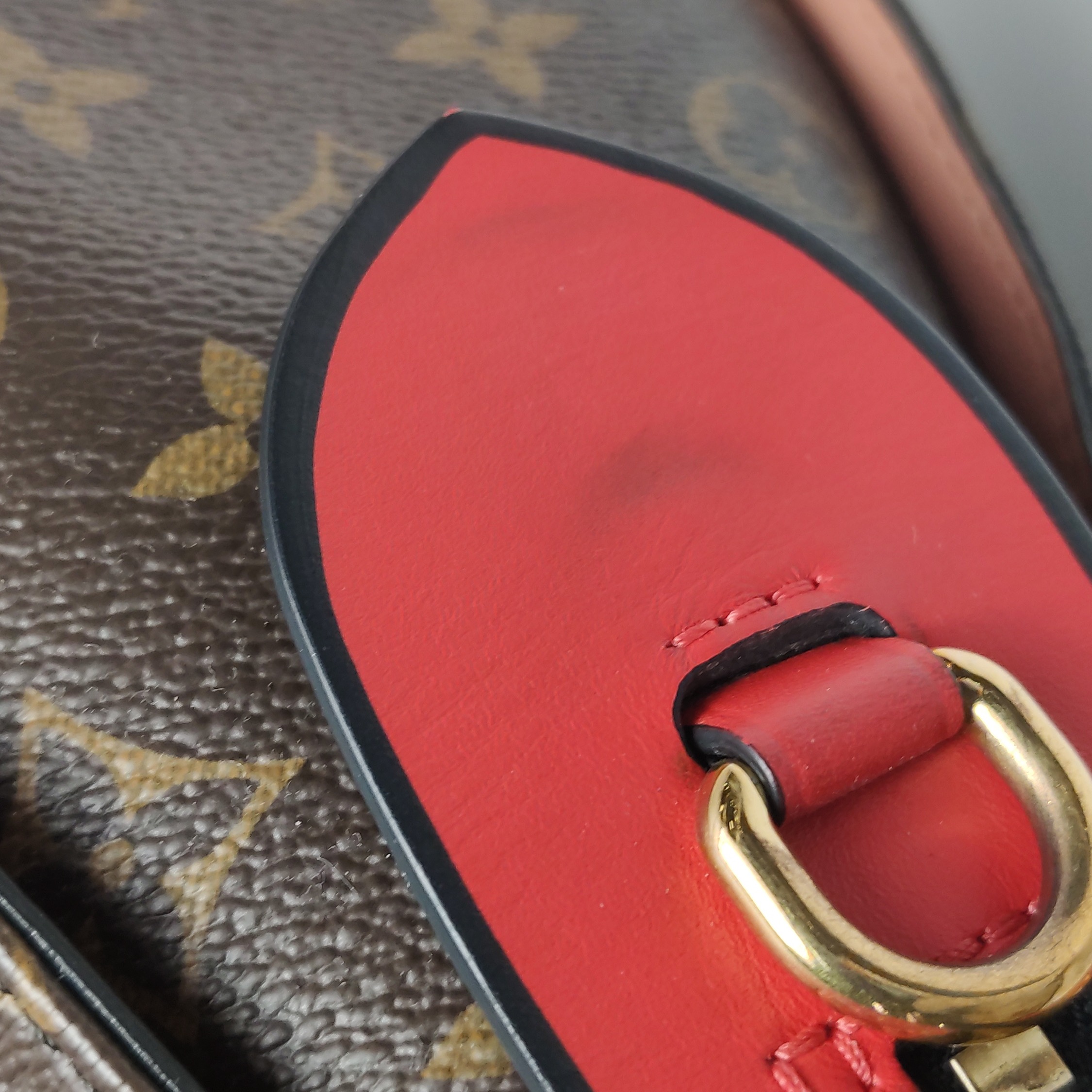 Louis Vuitton(LV) Tuileries Handbag Monogram Canvas with Leather — photo 18 of 19