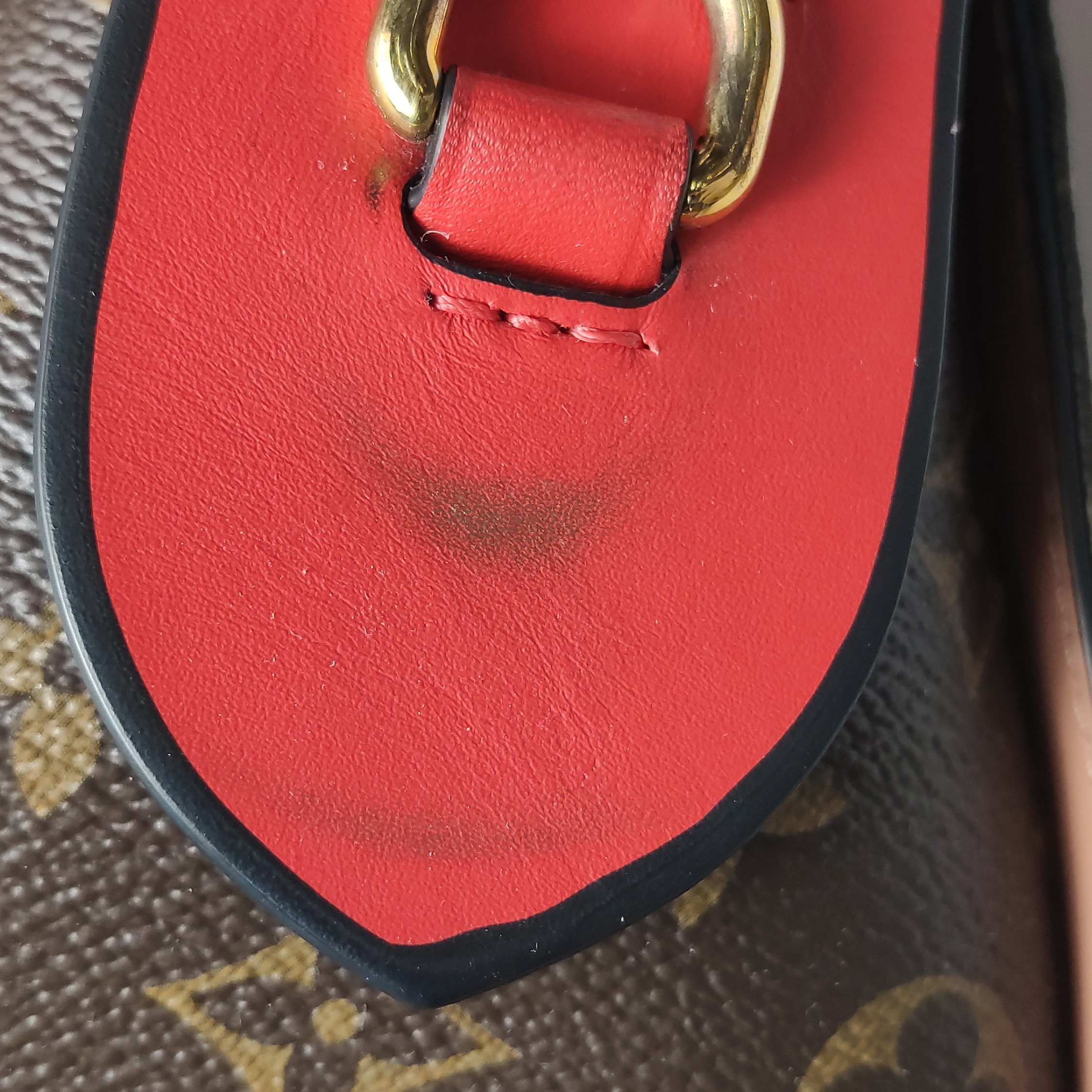Louis Vuitton(LV) Tuileries Handbag Monogram Canvas with Leather — photo 19 of 19