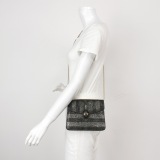 Bvlgari Serpenti Forever Square Shoulder Bag Leather and Stingray Small — thumbnail 2