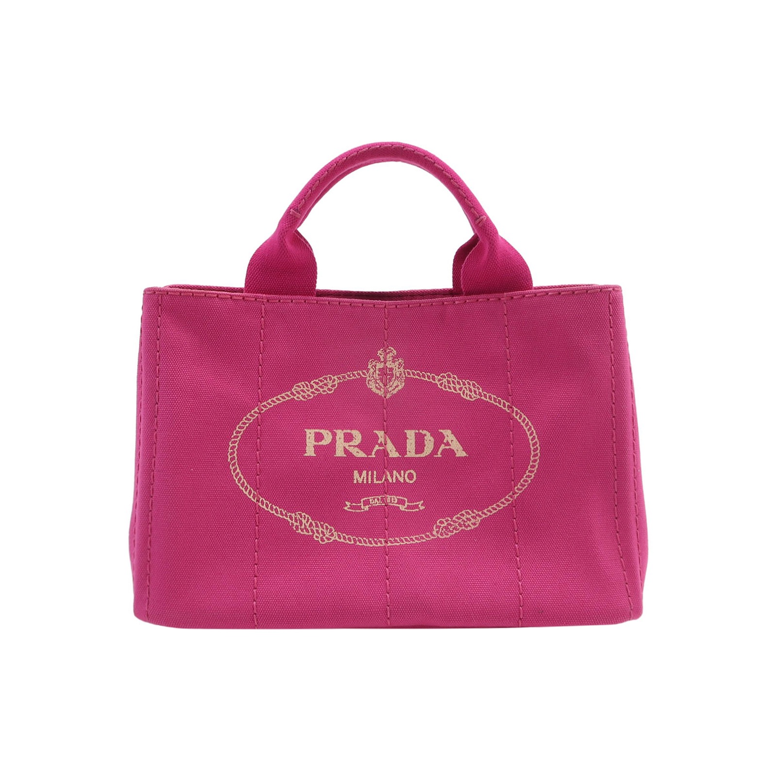 Prada Canapa Convertible Tote Canvas Mini — photo 1 of 19