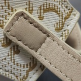 Celine Tabou Clutch with Strap Triomphe Coated Canvas — thumbnail 11