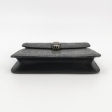 Bvlgari Serpenti Forever Square Shoulder Bag Leather and Stingray Small — thumbnail 6