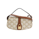 Celine Tabou Clutch with Strap Triomphe Coated Canvas — thumbnail 1