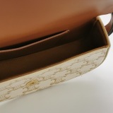 Celine Tabou Clutch with Strap Triomphe Coated Canvas — thumbnail 7