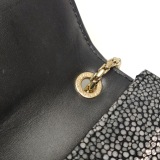 Bvlgari Serpenti Forever Square Shoulder Bag Leather and Stingray Small — thumbnail 16