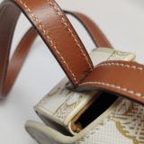 Celine Tabou Clutch with Strap Triomphe Coated Canvas — thumbnail 13