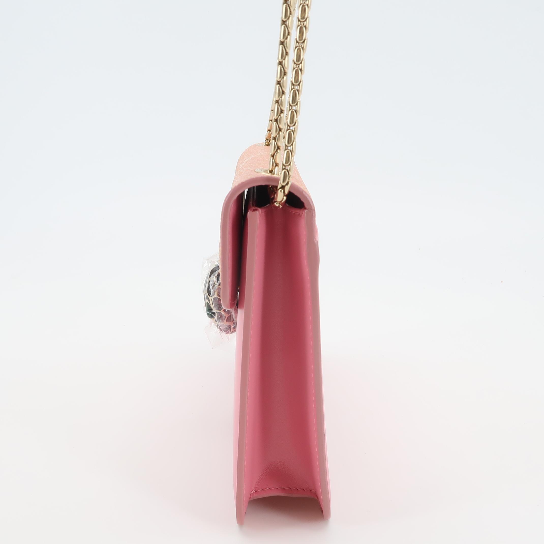 Bvlgari Serpenti Forever Square Shoulder Bag Leather and Stingray Small — photo 4 of 23