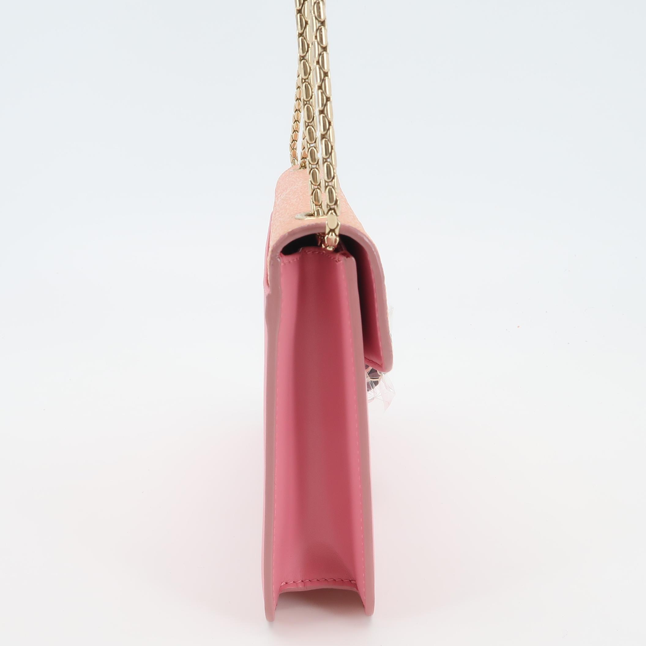 Bvlgari Serpenti Forever Square Shoulder Bag Leather and Stingray Small — photo 3 of 23