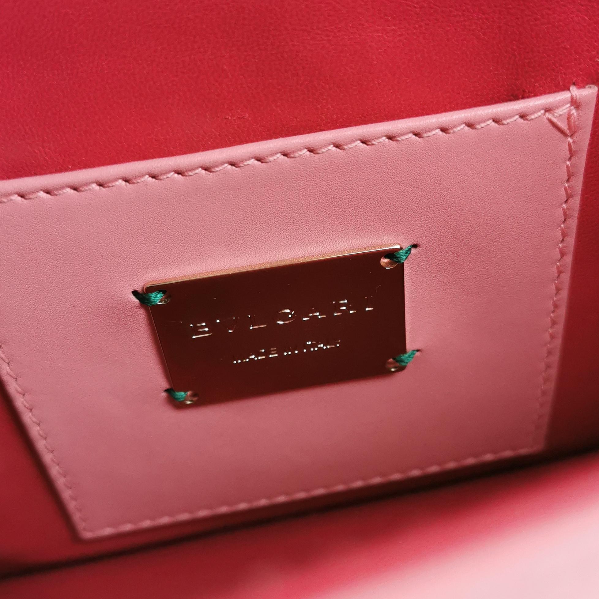 Bvlgari Serpenti Forever Square Shoulder Bag Leather and Stingray Small — photo 8 of 23