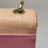 Bvlgari Serpenti Forever Square Shoulder Bag Leather and Stingray Small — thumbnail 21