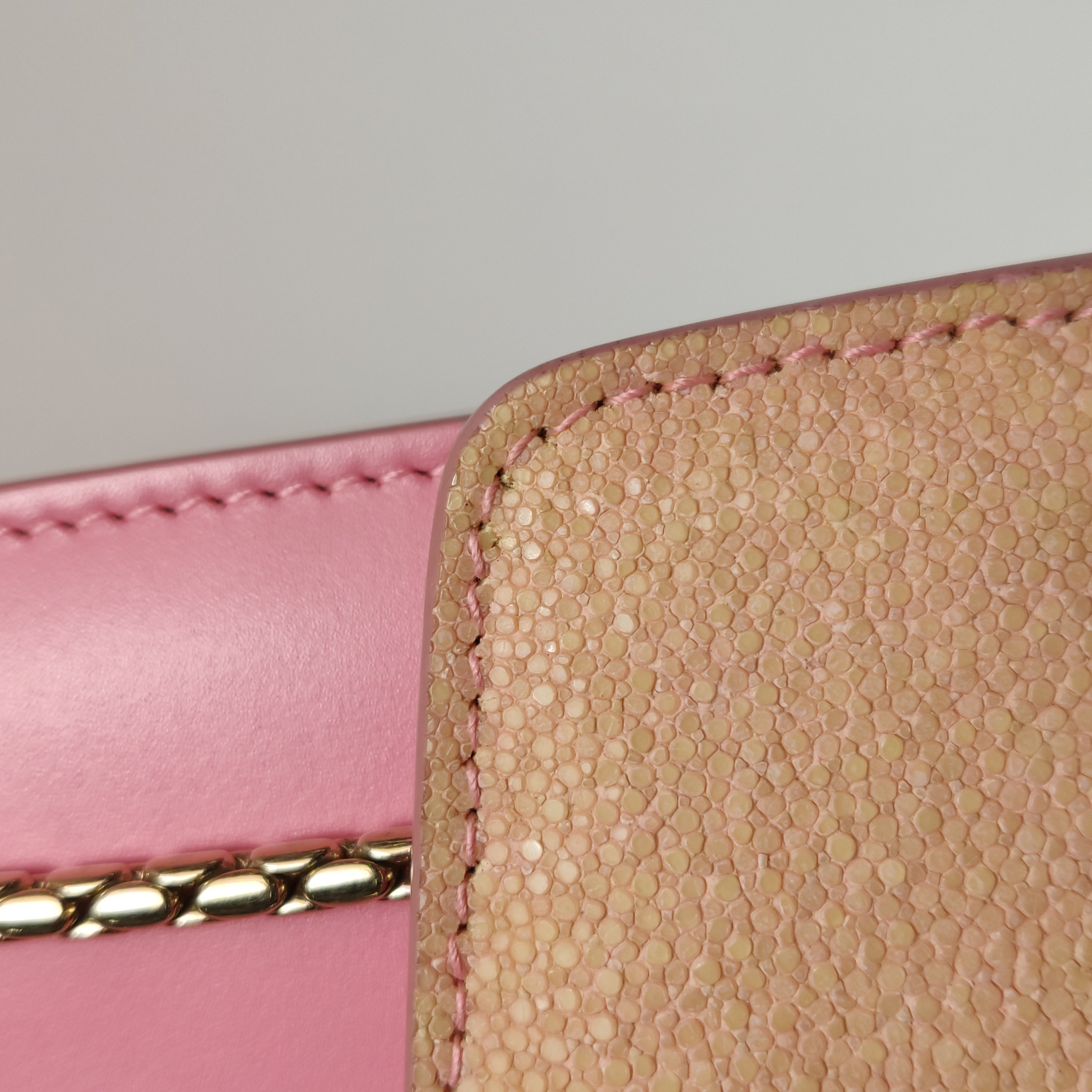 Bvlgari Serpenti Forever Square Shoulder Bag Leather and Stingray Small — photo 19 of 23