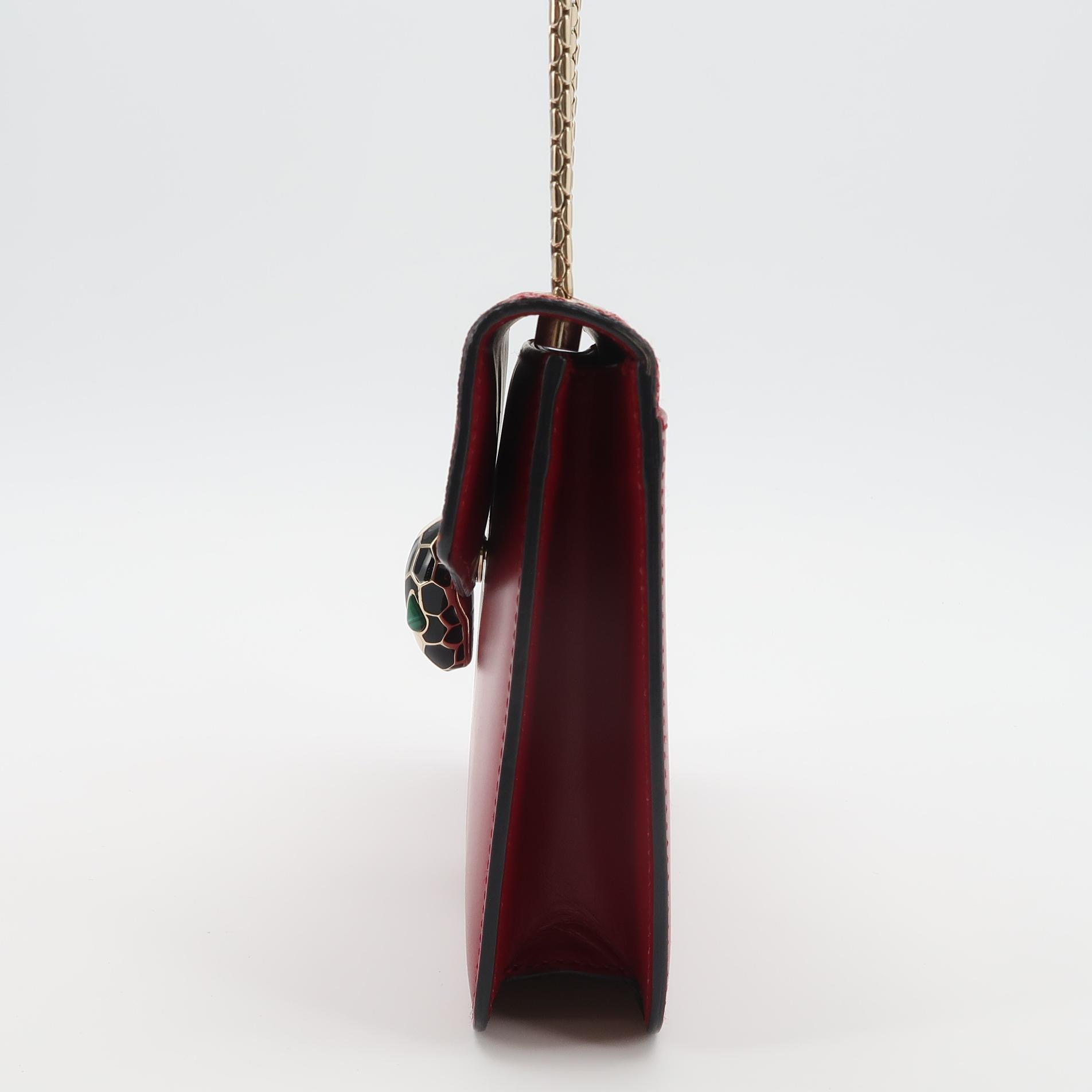Bvlgari Serpenti Forever Square Shoulder Bag Leather and Stingray Small — photo 4 of 25