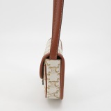 Celine Besace Flap Bag Triomphe Coated Canvas Mini — thumbnail 4