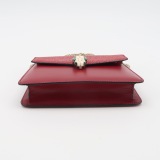 Bvlgari Serpenti Forever Square Shoulder Bag Leather and Stingray Small — thumbnail 6