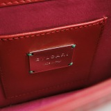 Bvlgari Serpenti Forever Square Shoulder Bag Leather and Stingray Small — thumbnail 8