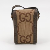 Gucci Horsebit 1955 Crossbody Bag Jumbo GG Canvas Mini — thumbnail 5