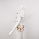 Celine Besace Flap Bag Triomphe Coated Canvas Mini — thumbnail 2