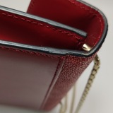 Bvlgari Serpenti Forever Square Shoulder Bag Leather and Stingray Small — thumbnail 23