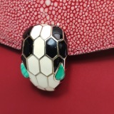 Bvlgari Serpenti Forever Square Shoulder Bag Leather and Stingray Small — thumbnail 25