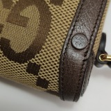 Gucci Horsebit 1955 Crossbody Bag Jumbo GG Canvas Mini — thumbnail 12