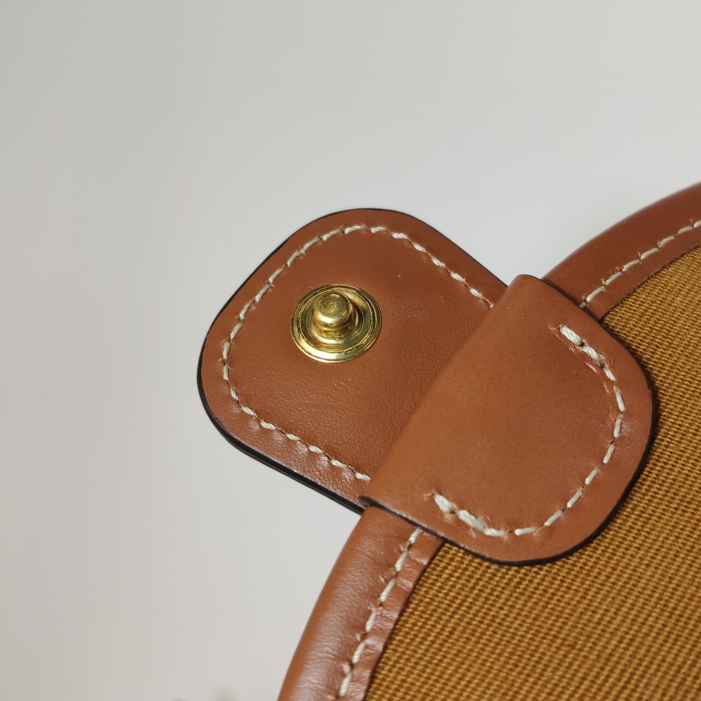Celine Besace Flap Bag Triomphe Coated Canvas Mini — photo 14 of 15