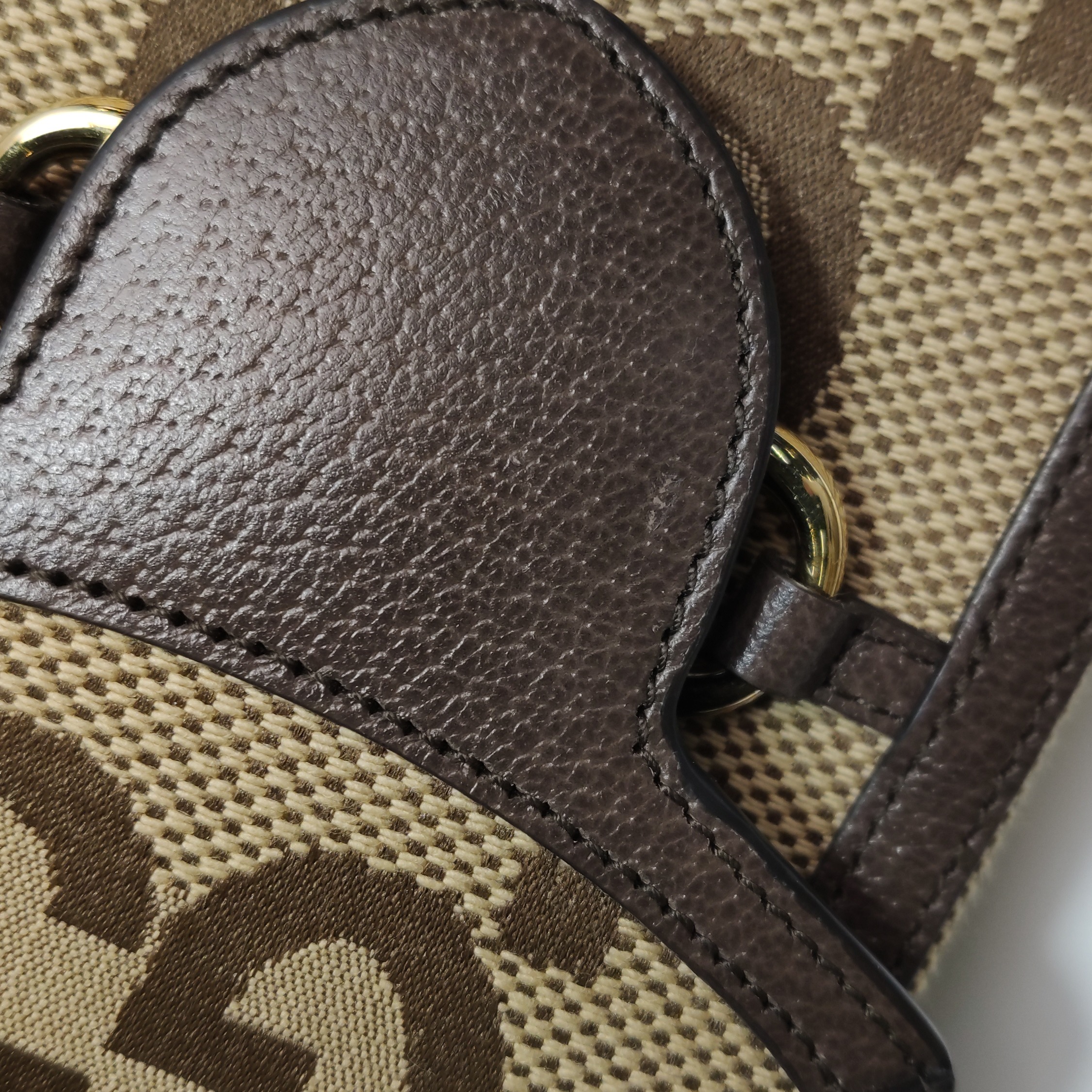 Gucci Horsebit 1955 Crossbody Bag Jumbo GG Canvas Mini — photo 17 of 20