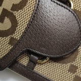 Gucci Horsebit 1955 Crossbody Bag Jumbo GG Canvas Mini — thumbnail 17