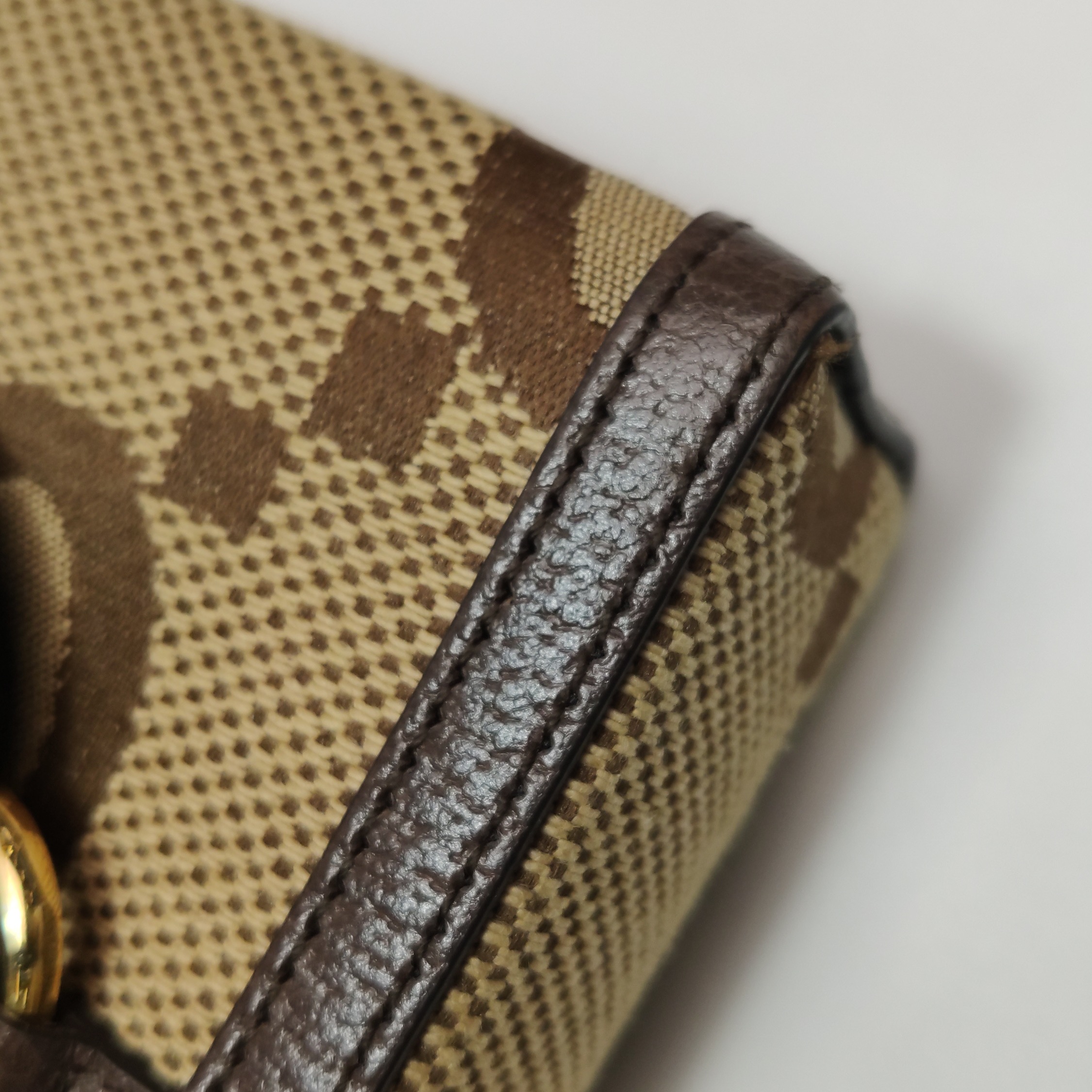 Gucci Horsebit 1955 Crossbody Bag Jumbo GG Canvas Mini — photo 16 of 20