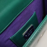 Bvlgari Serpenti Forever Square Shoulder Bag Leather and Stingray Small — thumbnail 9