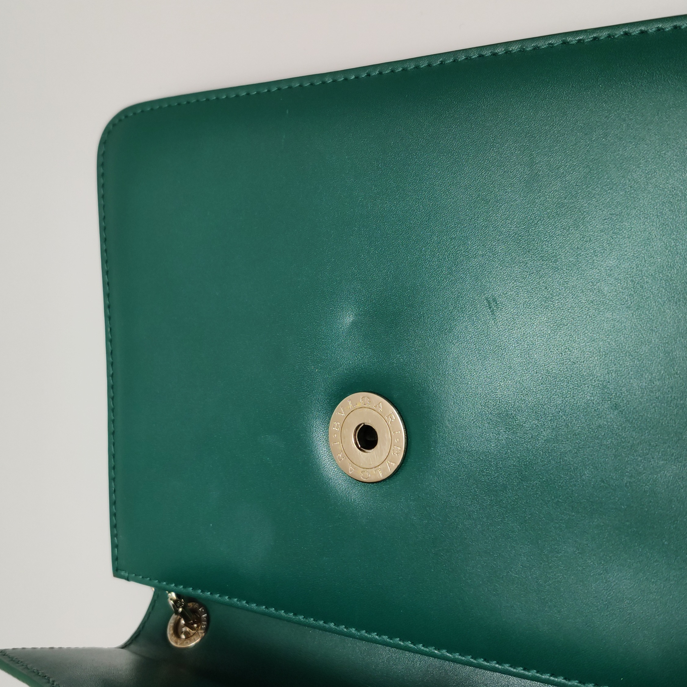 Bvlgari Serpenti Forever Square Shoulder Bag Leather and Stingray Small — photo 12 of 24