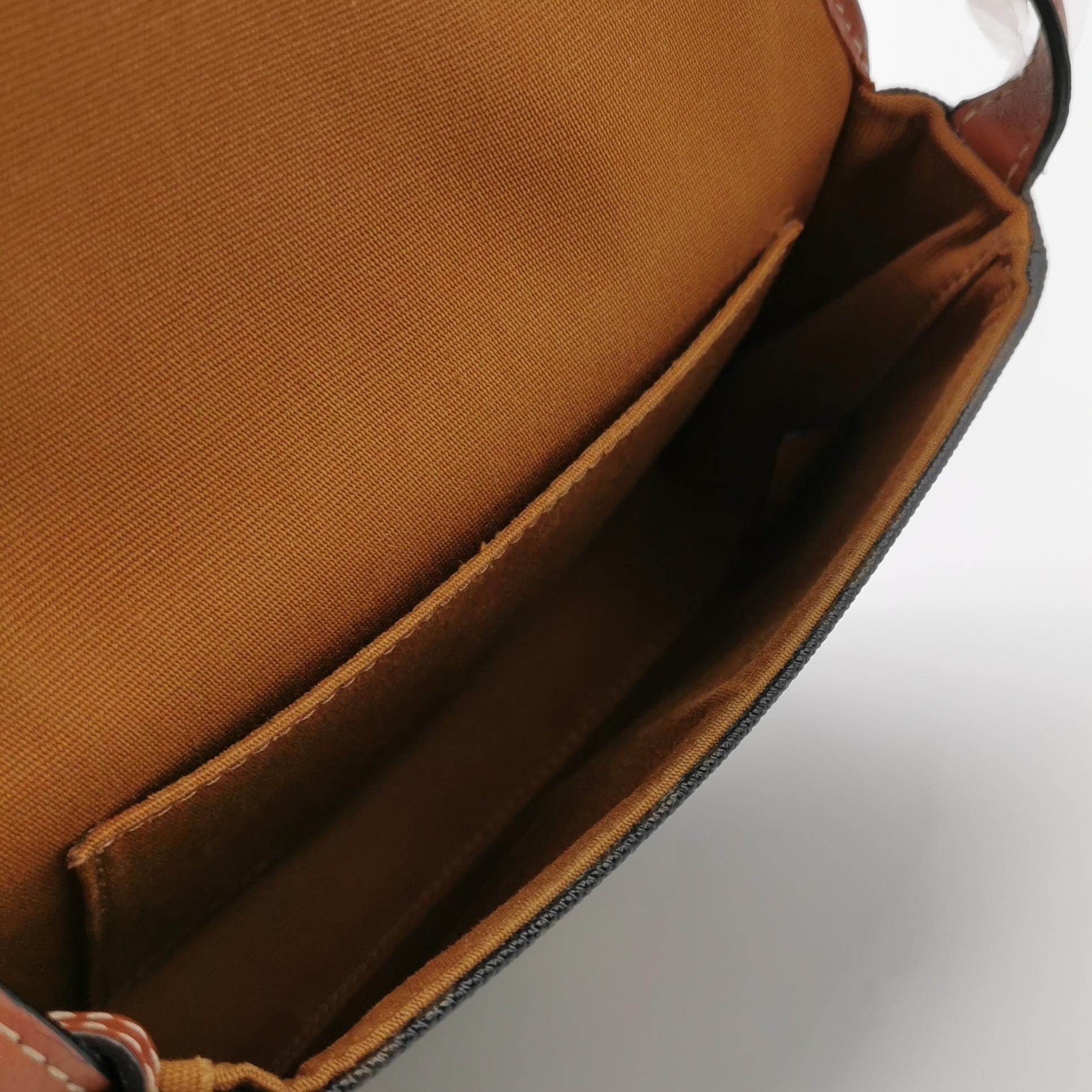 Celine Besace Flap Bag Triomphe Coated Canvas Mini — photo 7 of 13
