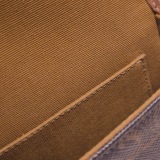Celine Besace Flap Bag Triomphe Coated Canvas Mini — thumbnail 8