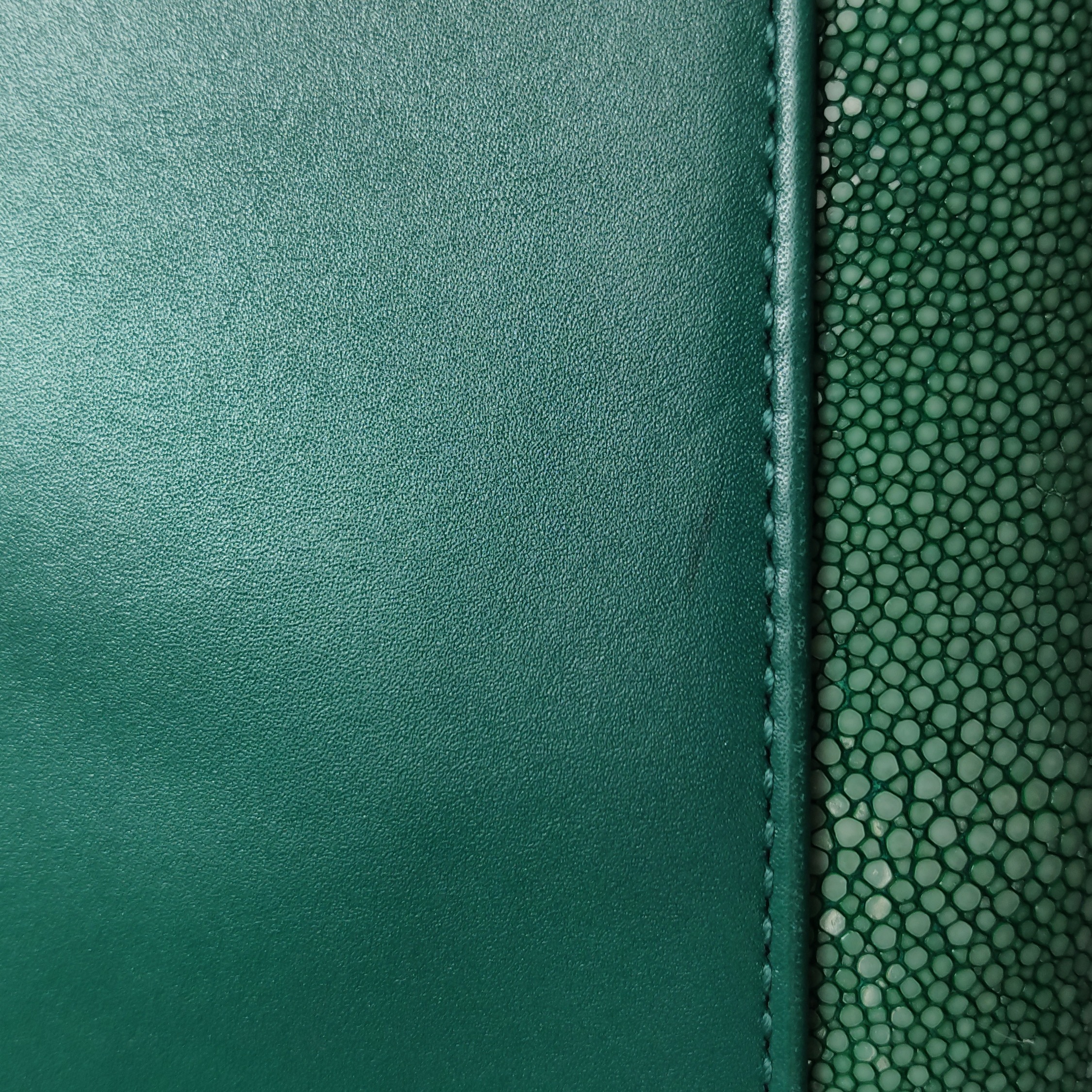 Bvlgari Serpenti Forever Square Shoulder Bag Leather and Stingray Small — photo 23 of 24