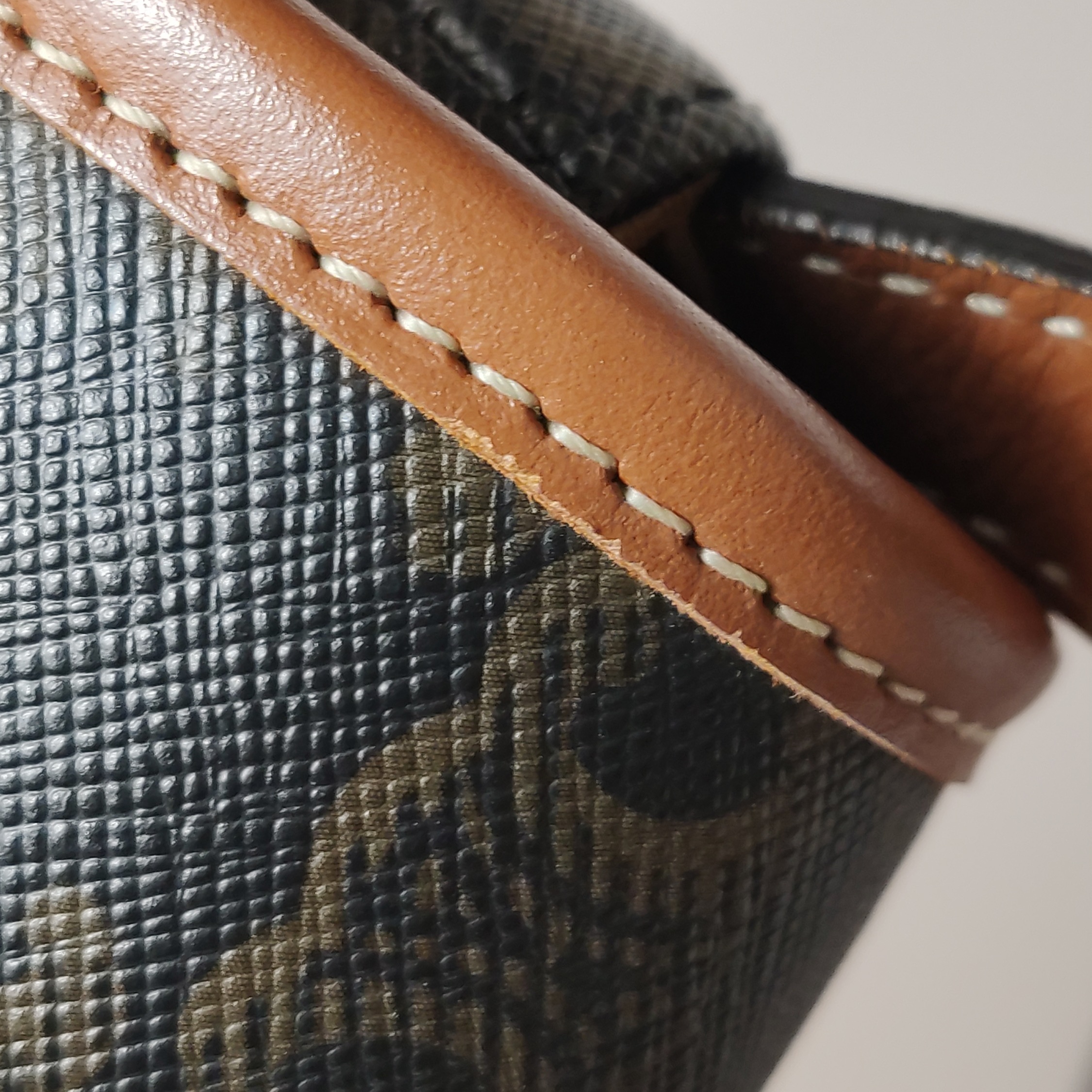 Celine Besace Flap Bag Triomphe Coated Canvas Mini — photo 13 of 14