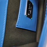Bvlgari Serpenti Forever Square Shoulder Bag Leather and Stingray Small — thumbnail 9