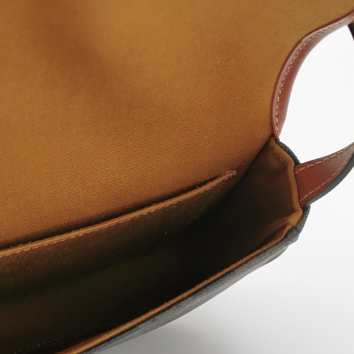 Celine Besace Flap Bag Triomphe Coated Canvas Mini — photo 7 of 14
