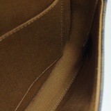 Celine Besace Flap Bag Triomphe Coated Canvas Mini — thumbnail 8