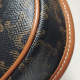 Celine Besace Flap Bag Triomphe Coated Canvas Mini — thumbnail 11