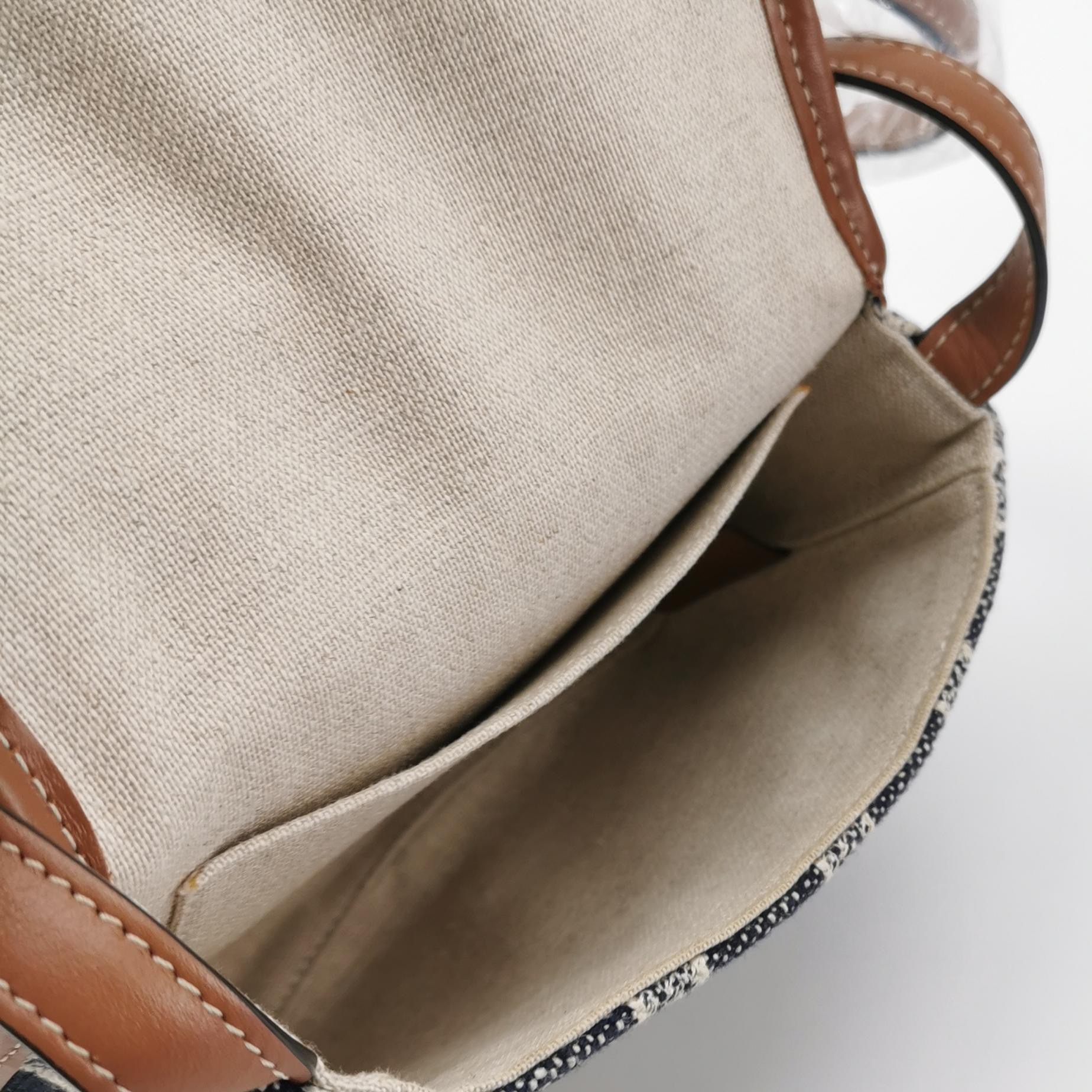 Celine Besace Flap Bag Triomphe Coated Canvas Mini — photo 7 of 14
