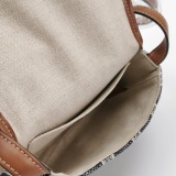 Celine Besace Flap Bag Triomphe Coated Canvas Mini — thumbnail 7