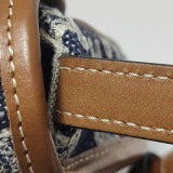 Celine Besace Flap Bag Triomphe Coated Canvas Mini — thumbnail 10