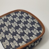Celine Besace Flap Bag Triomphe Coated Canvas Mini — thumbnail 12