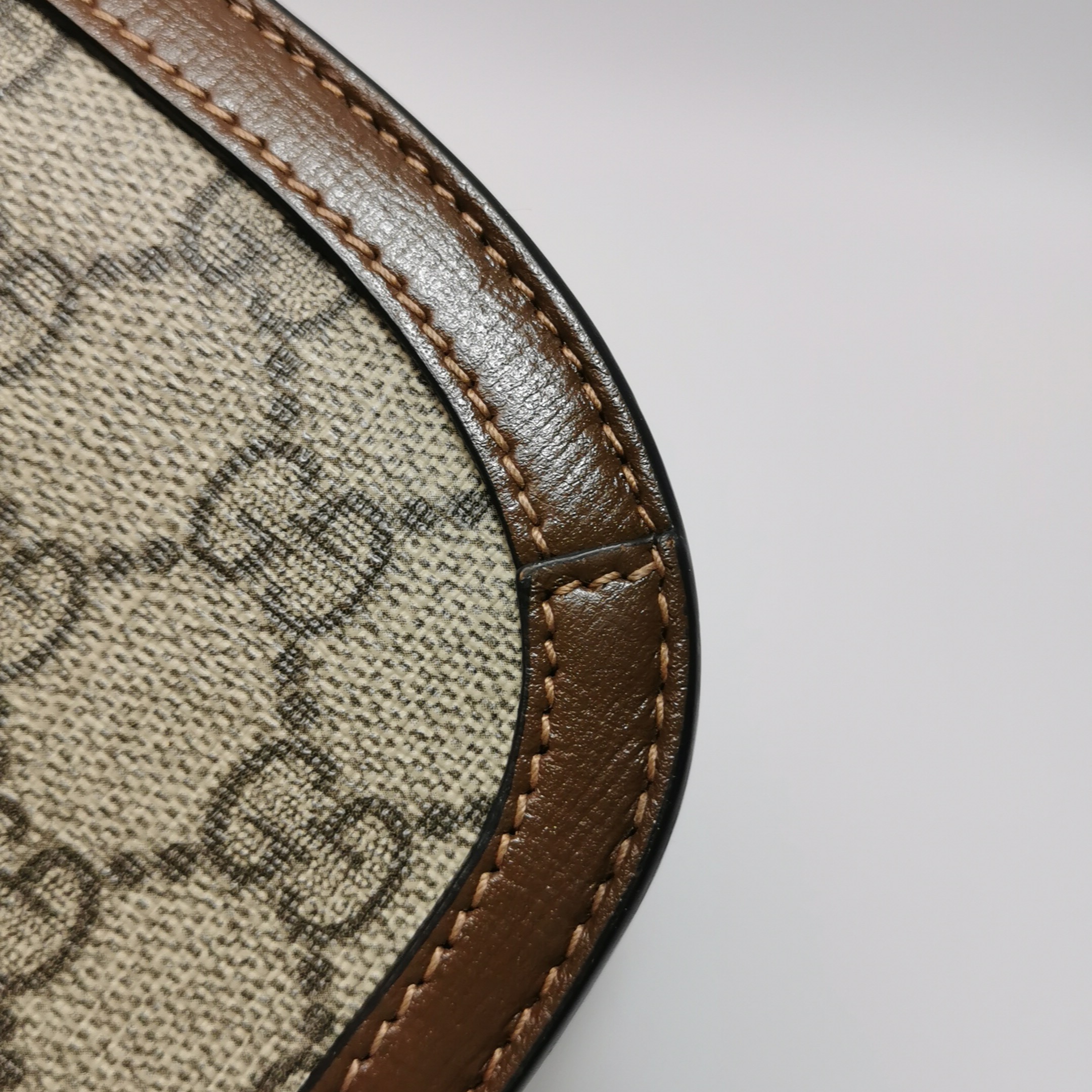 Gucci Horsebit 1955 Shoulder Bag GG Coated Canvas with Leather — photo 15 of 20