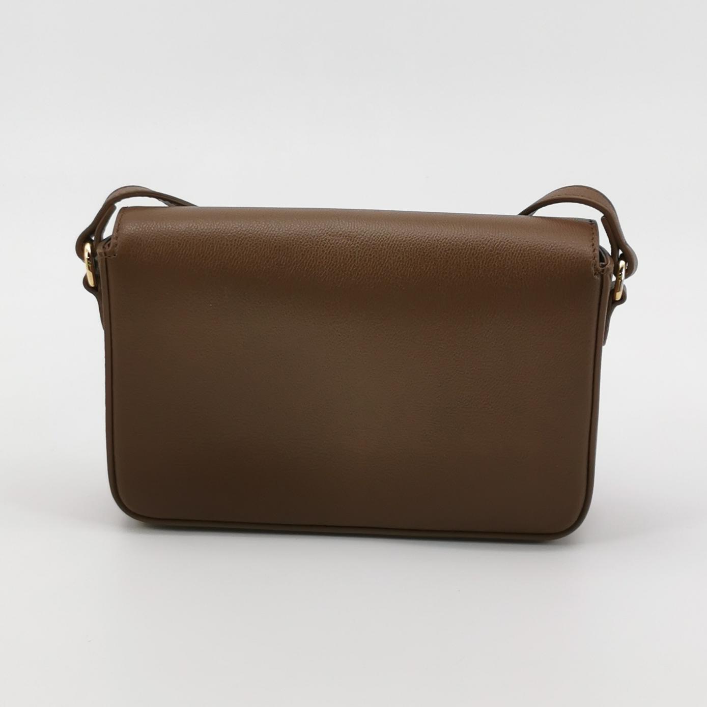 Burberry New Hampshire Shoulder Bag House Check Canvas and Leather Small — photo 3 of 11